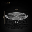 Axyaa Steamer Rack Cookware for Home Kitchen with Heat Insulation, Stainless Steel