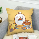Axyaa Silk Pillowcases for Sofa Decor – Printed Cushion Cover Throw Pillows