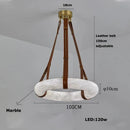 Axyaa Minimalist Marble Pendant Light for Living & Dining Room