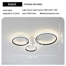 Axyaa Modern LED Ceiling Lamp - Stylish Bedroom Lighting