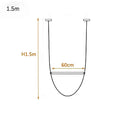 Axyaa Nordic Glass Tube Pendant Lamp for Living Room, Dining Room, Coffee Shop