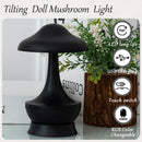 Axyaa Mushroom RGB LED Table Lamp Dimming Night Light