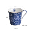 Axyaa Breakfast Milk Mug: Elegant European Bone Coffee Cup for Home & Gifts