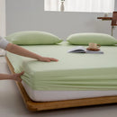 Axyaa Soft Cotton Fitted Sheet - Single to King Sizes Available