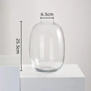 Axyaa Glass Vase Desk Decoration Flower Arrangement Hydroponics Room Decor