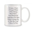 Axyaa Senior Citizens Ceramic Coffee Tea Mug 11 oz White Best Gift for Elderly