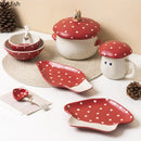 Axya Mushroom Ceramic Dinnerware Set for Stylish Dining