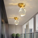 Axyaa Crystal Dazzle Ceiling Lamp for Luxe Entryway Décor