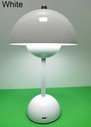 Axyaa LED Flower Bud Table Lamp tricolored Touch Sensing, USB Rechargeable