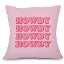 Axyaa Preppy Pillowcase Square Cushion Cover for Sofa Bedroom