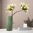 Axyaa Geometric Glass Vase Set