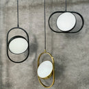 Axyaa Gold Pendant Lights for Bedroom Kitchen Dining Room Luminaire Suspension