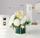 Ceramic Vase for Home Decor - Axyaa Desktop Ornament & Flower Pot