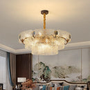 Axyaa Ring Chandelier Pendant Light Fixture for Modern Bedroom