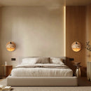 Axyaa Yellow Travertine LED Wall Light - Vintage Industrial Bedroom Lamp