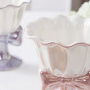Axyaa 180ml Ceramic Dessert Bowl Cup for Ice Cream, Yogurt, Fruit Salad, Pudding