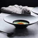 Axya Ceramic Dinner Plate Set - Restaurant Quality Tableware & Serving Tray