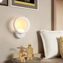 Axyaa LED Music Wall Lamp Modern Spiral Sconce for Home Decor Lighting