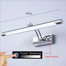 Axyaa Touch Dimmer LED Wall Lamp: Modern Nordic Sconces for Stylish Indoor Lighting