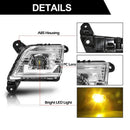 Axyaa LED Car Fog Lamps for Chevrolet Silverado 2019-2022, Daytime Running Lights