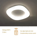 Axyaa Acrylic Eye Protection Chandelier: Nordic Style LED Ceiling Lamp