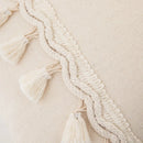 Boho Tassel Accent Pillow Covers by Axyaa - Modern Farmhouse Decor