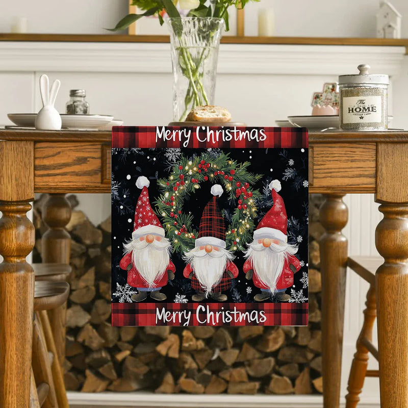 Axyaa Christmas Fir Berry Table Runner