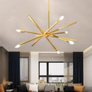 Axyaa Modern LED Staircase Chandeliers for Living Room Lighting