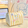 Axyaa Cute Cat Thermal Lunch Bag | Insulated Bento Pouch for Kids & Adults