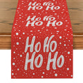 Axyaa Christmas Polka Dot Table Runner - Festive Kitchen & Dining Room Decor