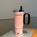 Axyaa Stainless Steel Insulated Tea Separation Water Bottle with Straw