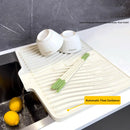 Axyaa Silicone Drying Mat: Non-Slip, Heat Resistant, Quick Drying Stone Pad
