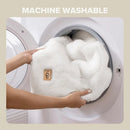 Axyaa Plush Faux Fur Reversible Throw Blanket Luxury Soft Hypoallergenic Machine Washable