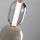 Axyaa Nordic Iron Glass Chandelier LED Lighting for Home Decor