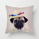 Cute French Bulldog Pillowcase for Home Decor by Axyaa