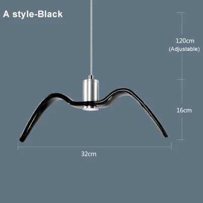 Axyaa Bird LED Pendant Chandelier for Living Room, Bedroom, Bar Lighting