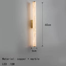 Axyaa Spanish Marble LED Wall Light - Gold/Black/Copper - Indoor Sconce