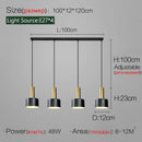 Axyaa Modern Nordic Chandelier for Dining Room and Living Room
