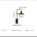 Axyaa LED Outdoor Wall Lights for Home Lighting Fixtures