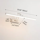 Axyaa Modern LED Wall Lamp for Room Decor, Adjustable Long Strip Mirror Light