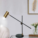 Axyaa LED Desk Lamp with Long Rod Rocker Arm - Nordic Decorative Lighting