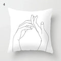 Axyaa Geometric Throw Pillowcase Home Decor Cover