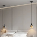 Axyaa Marble Pendant Lamp: Luxury Natural Stone Chandelier for Bedroom, Living, and Dining Room