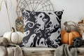Axyaa Halloween Ghosts Pattern Pillow Cover for Sofa, Bedroom, Car - Cushion Cover