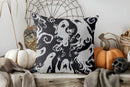 Axyaa Halloween Ghosts Pattern Pillow Cover for Sofa, Bedroom, Car - Cushion Cover