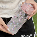 Axyaa Unicorn & Mermaid Water Bottle with Carry Handle and Flip Lid