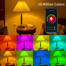 Axyaa Smart WiFi LED Bulb - 20W RGB E27, Voice Control with Alexa & Google Home