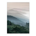 Scandinavia Mountain Lake Boat Wall Art Axyaa Print - Modern Home Decor