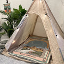 Axyaa Bohemian Moon Tapestry Camping Blanket Outdoor Picnic Sofa Cover
