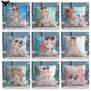 Axyaa Blue Archive Decorative Pillow Case for Sofa Throw Cushion Cover